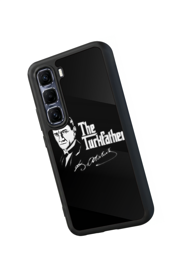 Infinix Hot 60 Pro Plus Uyumlu Mustafa Kemal Ataturk Tasarımlı Glossy Premium Kılıf