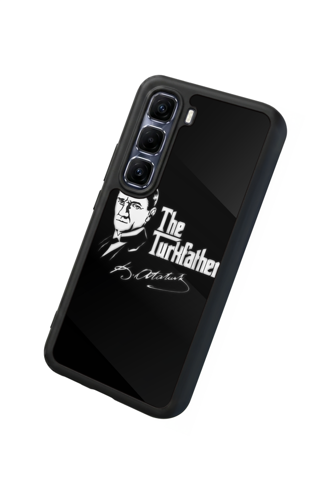 Infinix Hot 60 Pro Plus Uyumlu Mustafa Kemal Ataturk Tasarımlı Glossy Premium Kılıf