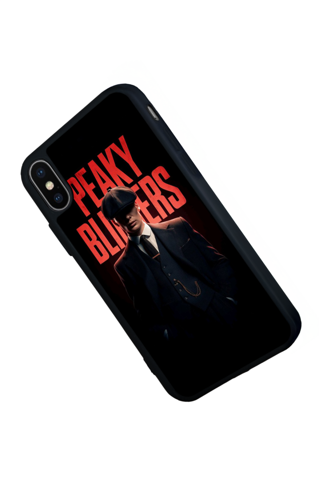 iPhone XS Max Uyumlu Peaky Blinders Tasarımlı Glossy Premium Kılıf