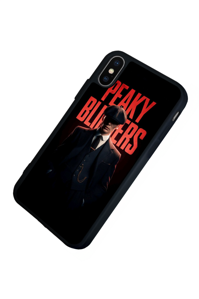 iPhone XS Max Uyumlu Peaky Blinders Tasarımlı Glossy Premium Kılıf