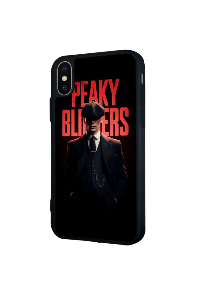 iPhone XS Max Uyumlu Peaky Blinders Tasarımlı Glossy Premium Kılıf