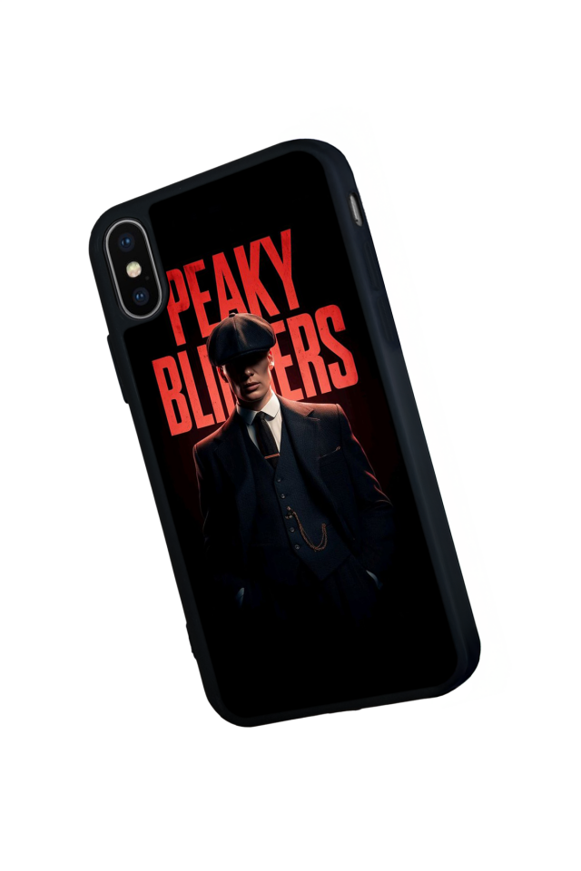 iPhone XS Max Uyumlu Peaky Blinders Tasarımlı Glossy Premium Kılıf