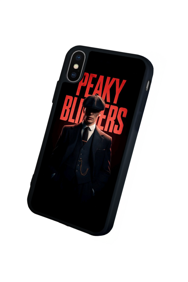 iPhone XS Max Uyumlu Peaky Blinders Tasarımlı Glossy Premium Kılıf
