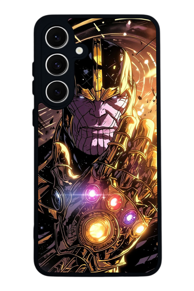 Samsung Galaxy A16 Uyumlu Thanos Tasarımlı Glossy Premium Kılıf