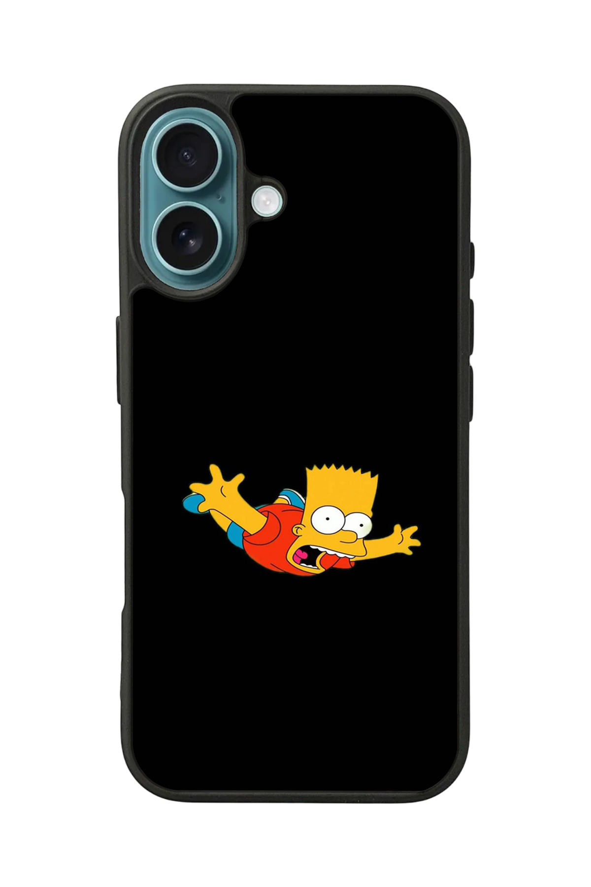 iPhone 16 Uyumlu The Simpsons Tasarımlı Glossy Premium Kılıf