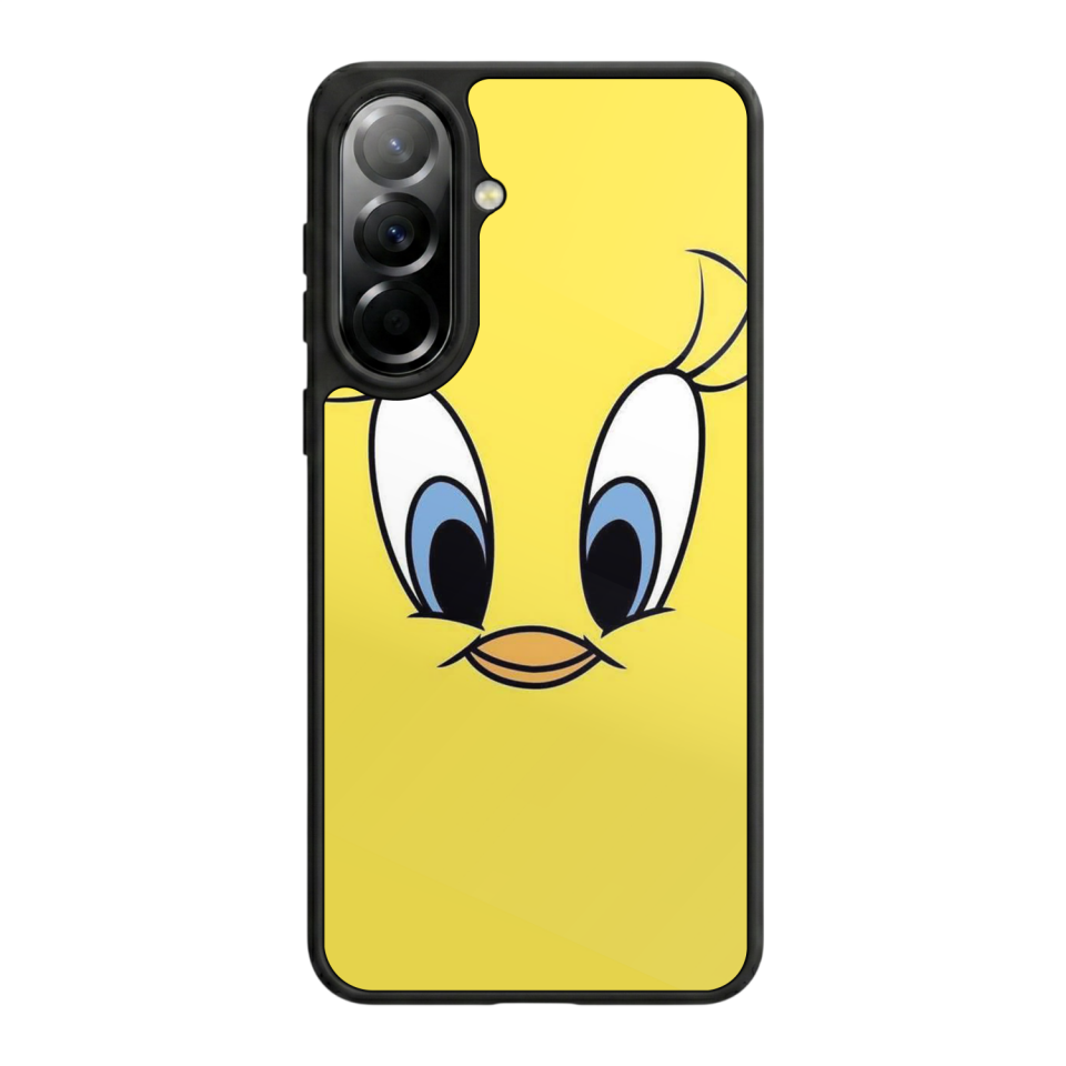 Samsung Galaxy A57 Uyumlu Tweety Tasarımlı Glossy Premium Kılıf