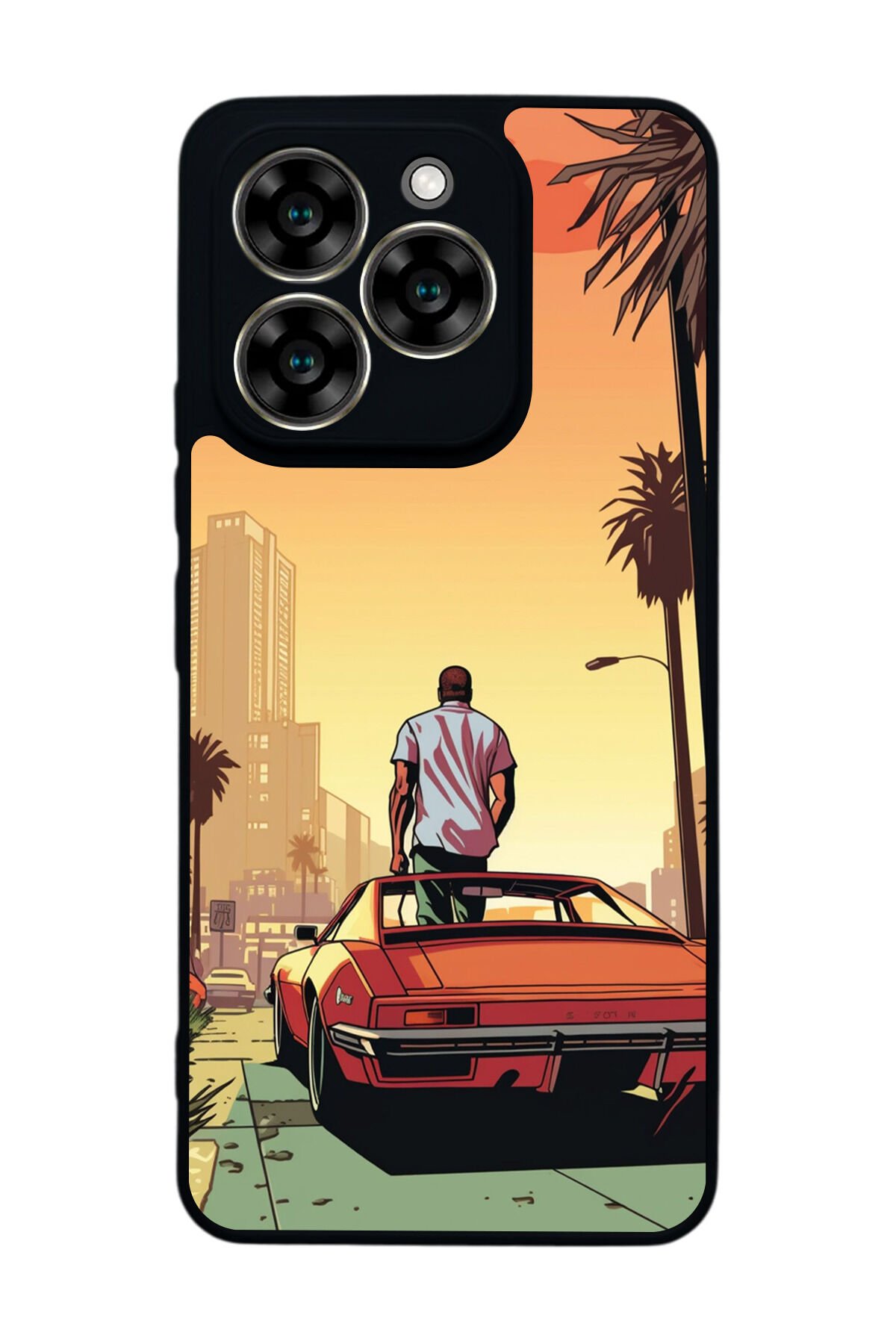 Reeder S919 Uyumlu GTA Tasarımlı Glossy Premium Kılıf