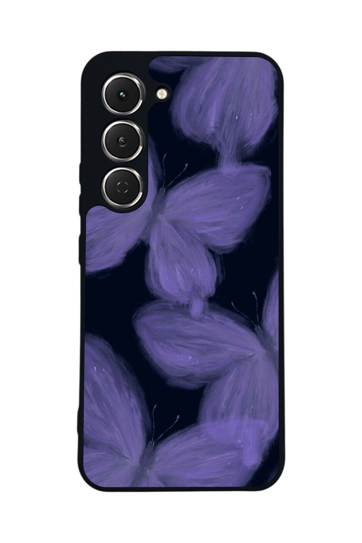 Tecno Spark 40 Pro Uyumlu Kelebek Tasarımlı Glossy Premium Kılıf