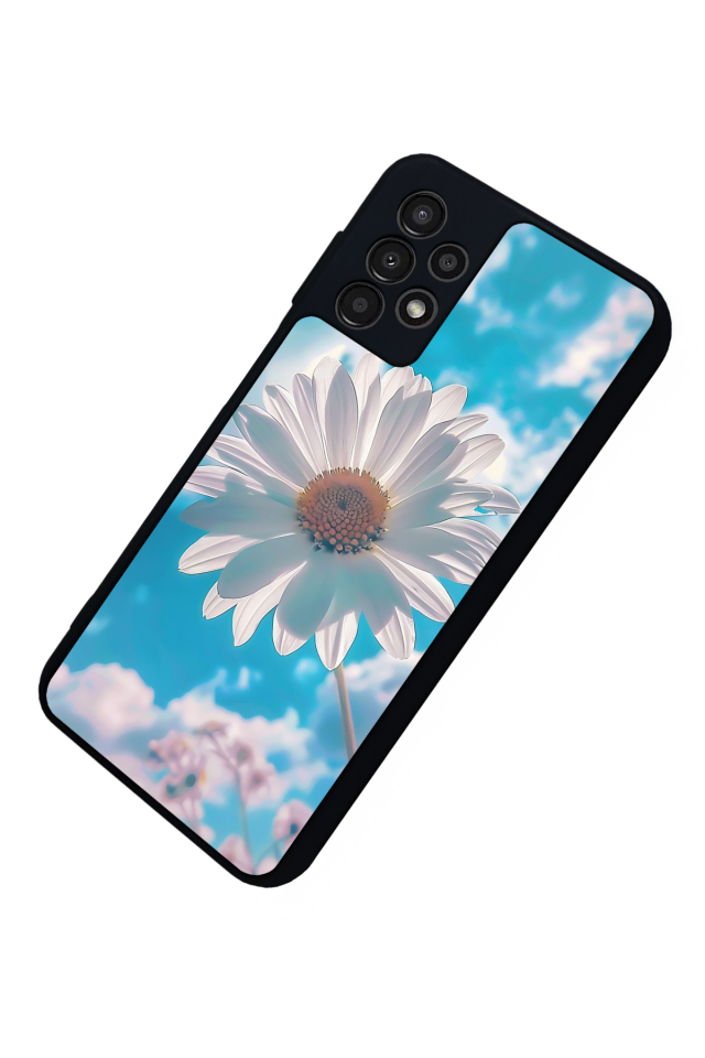 Samsung Galaxy A23 Uyumlu Cicek Tasarımlı Glossy Premium Kılıf