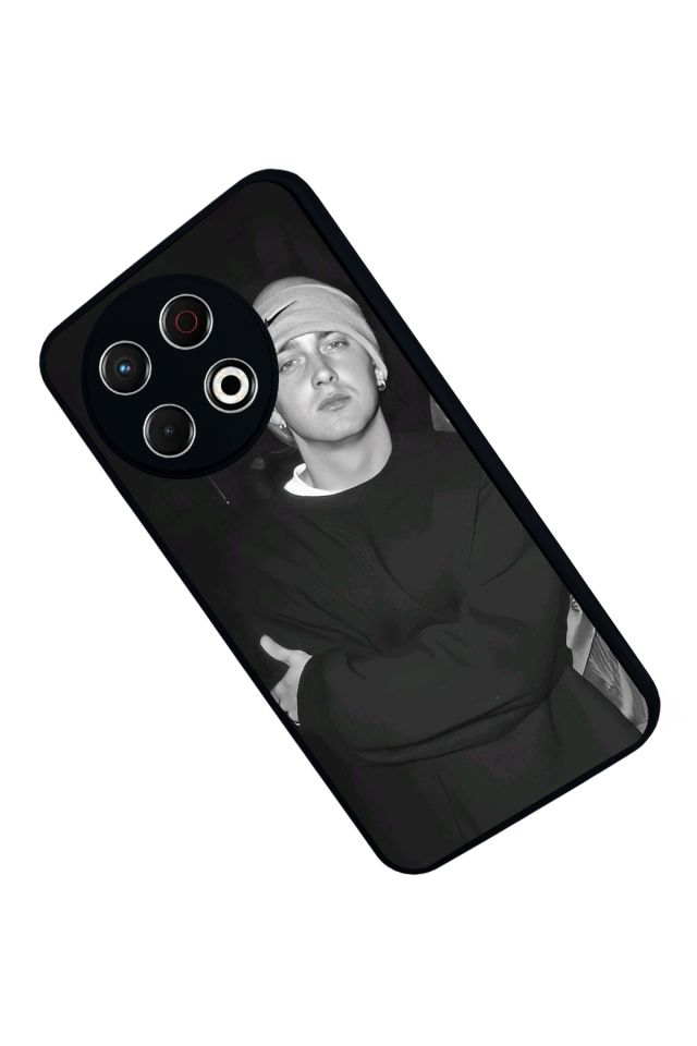 Tecno Spark 30 Pro Uyumlu Eminem Tasarımlı Glossy Premium Kılıf