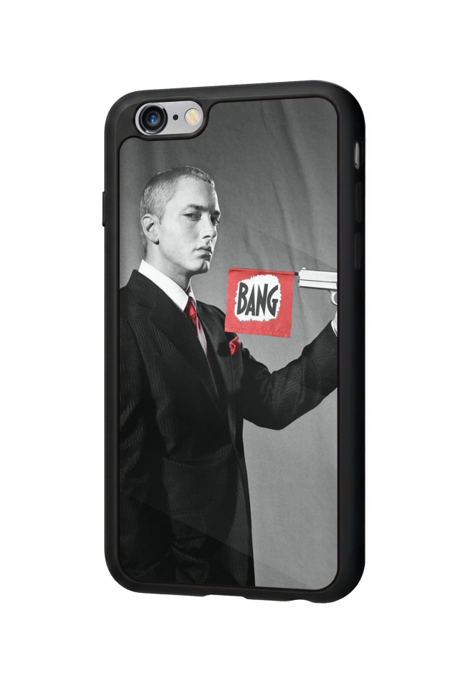 iPhone 6s Plus Uyumlu Eminem Tasarımlı Glossy Premium Kılıf