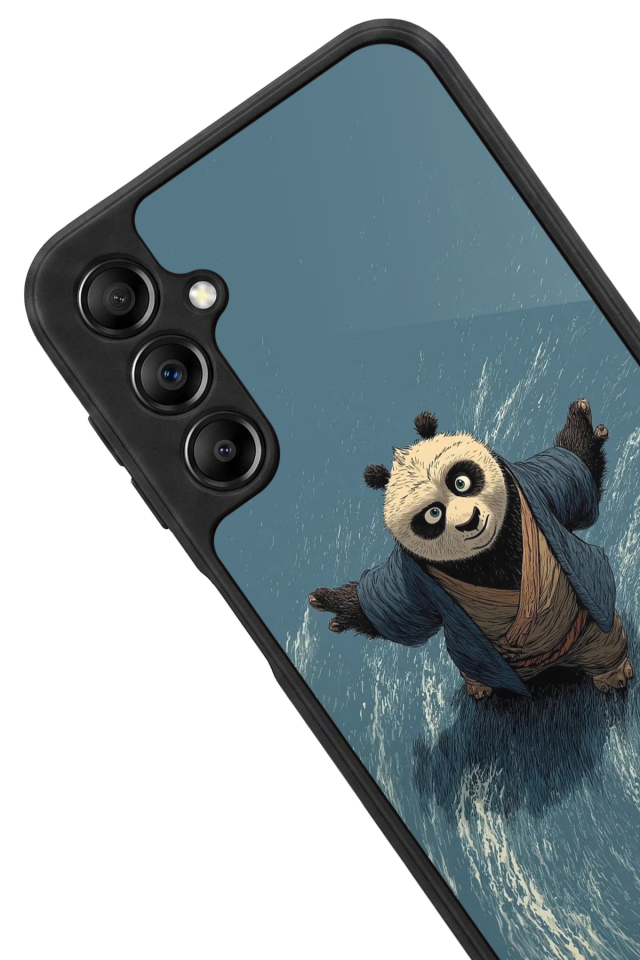 Samsung Galaxy A14 Uyumlu Kung Fu Panda Tasarımlı Glossy Premium Kılıf