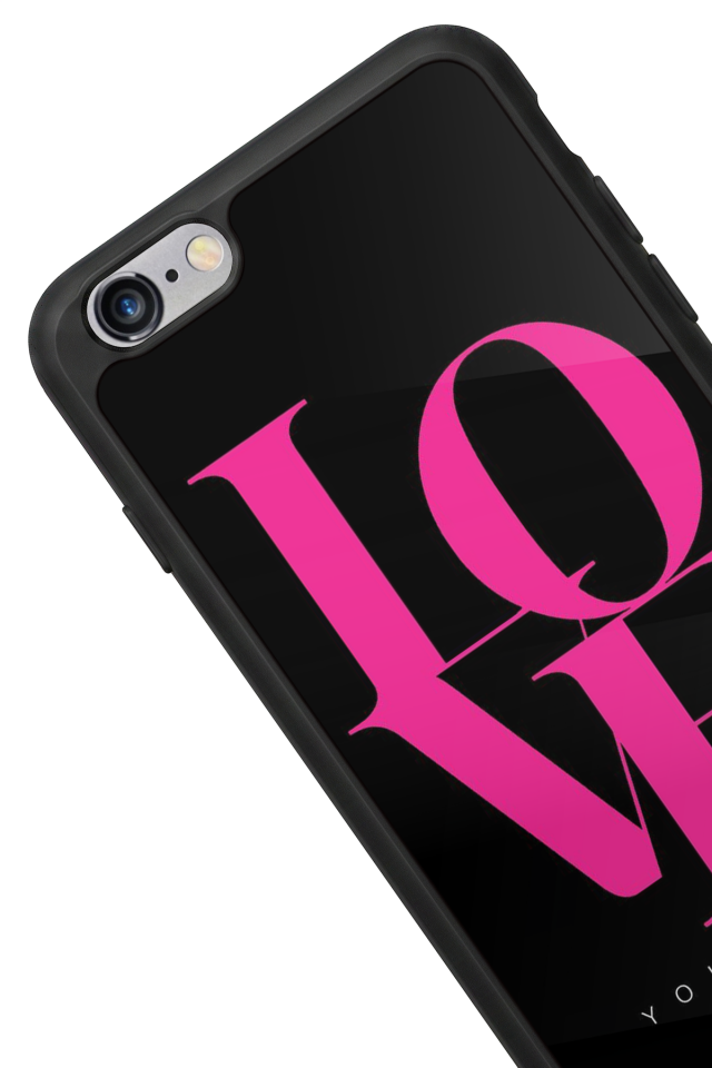iPhone 6 Plus Uyumlu Love Tasarımlı Glossy Premium Kılıf