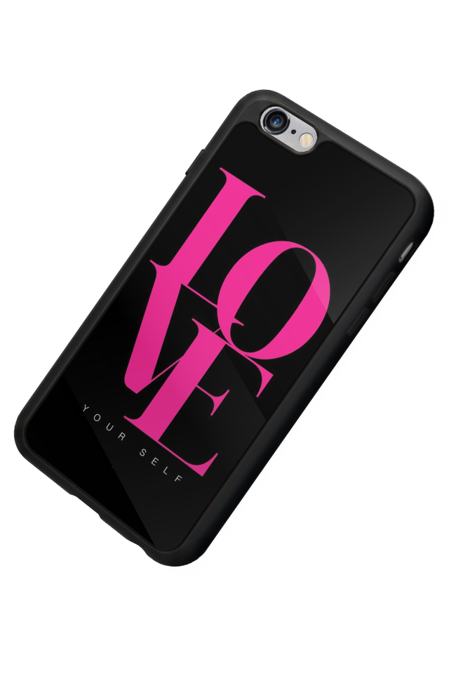 iPhone 6 Plus Uyumlu Love Tasarımlı Glossy Premium Kılıf