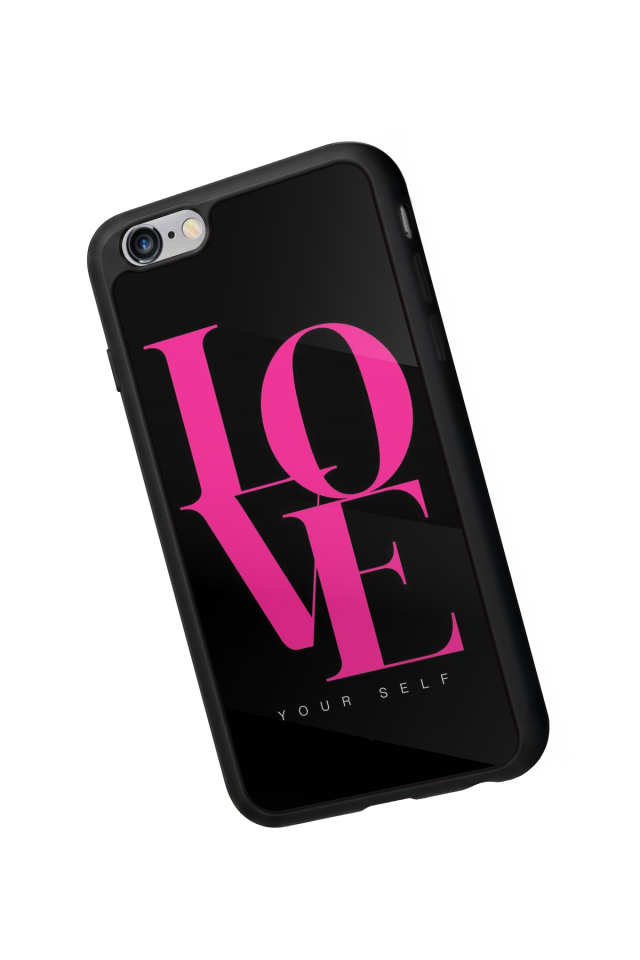 iPhone 6 Plus Uyumlu Love Tasarımlı Glossy Premium Kılıf