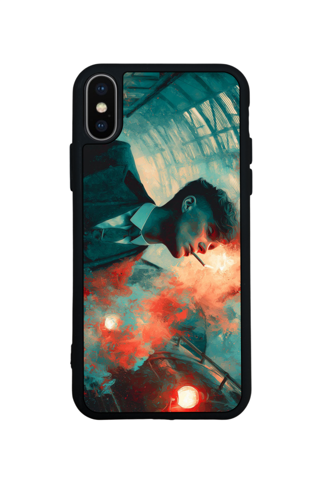 iPhone XS Max Uyumlu Peaky Blinders Tasarımlı Glossy Premium Kılıf
