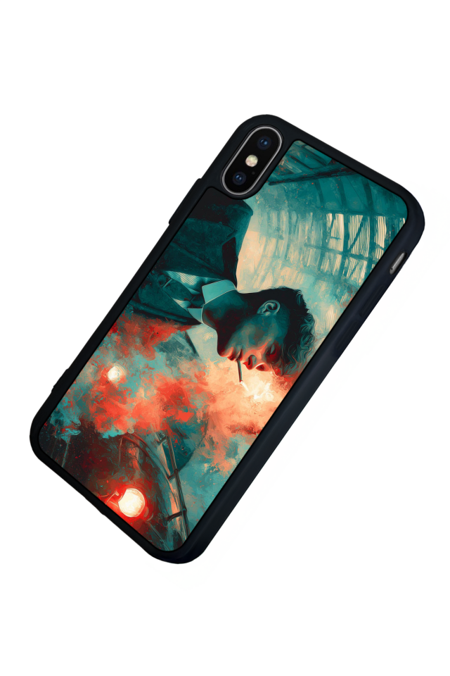 iPhone XS Max Uyumlu Peaky Blinders Tasarımlı Glossy Premium Kılıf