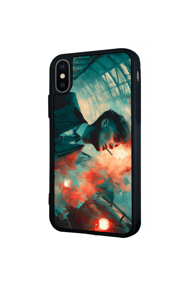 iPhone XS Max Uyumlu Peaky Blinders Tasarımlı Glossy Premium Kılıf