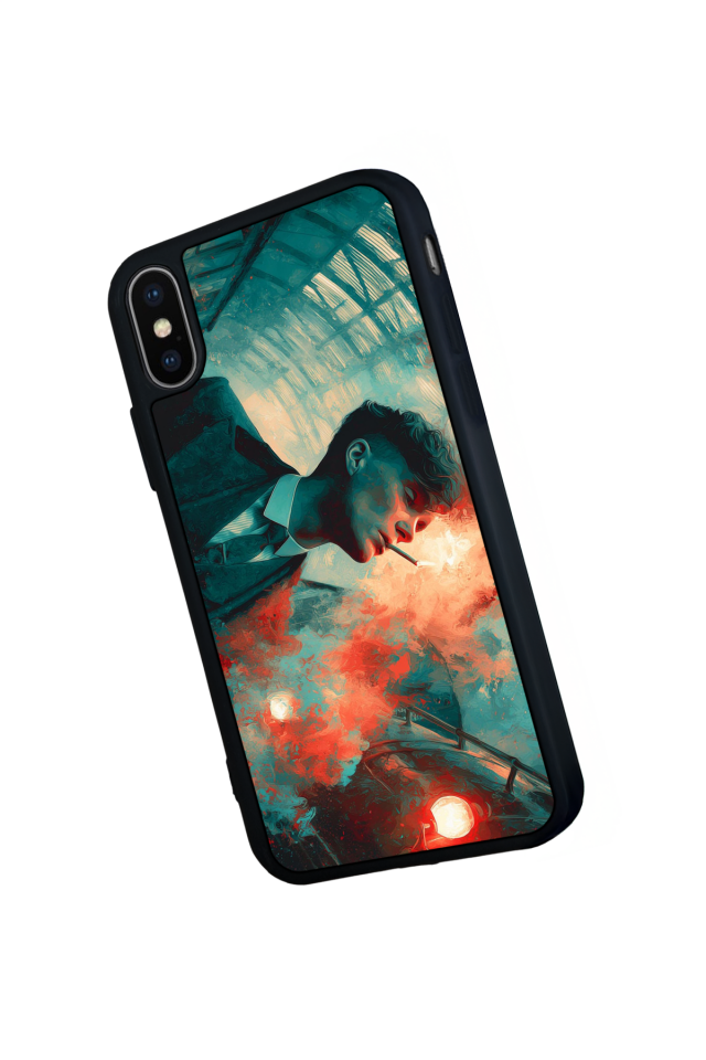 iPhone XS Max Uyumlu Peaky Blinders Tasarımlı Glossy Premium Kılıf