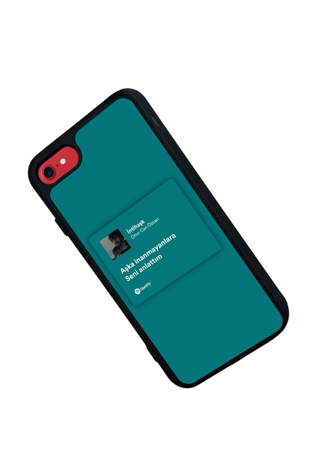 iPhone SE Uyumlu Sarki Sozleri Tasarımlı Glossy Premium Kılıf