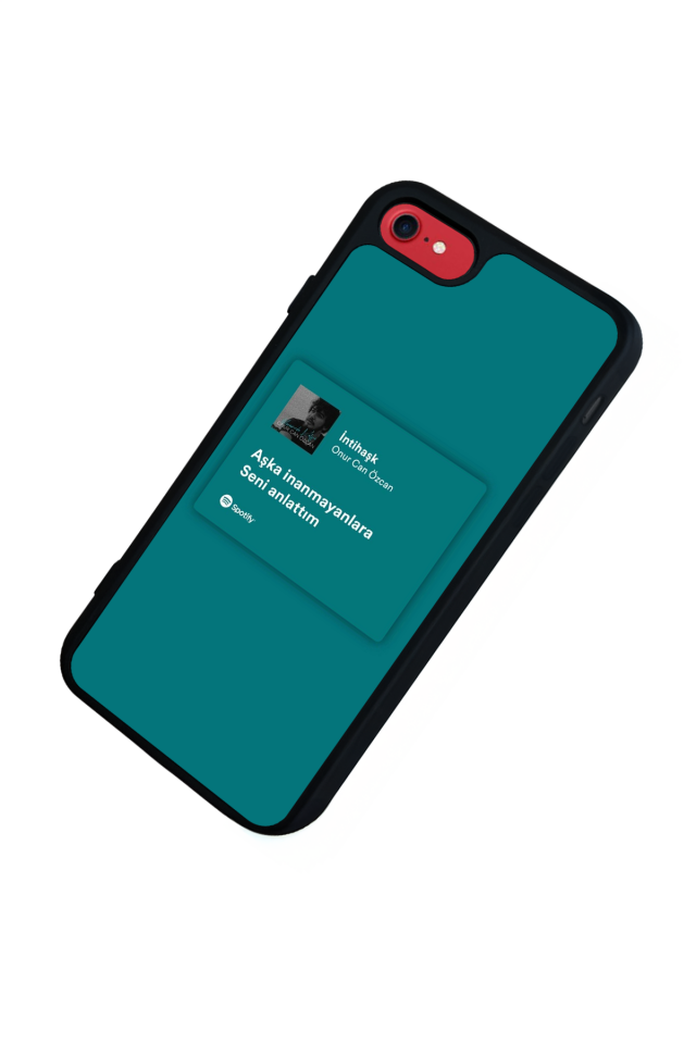 iPhone SE Uyumlu Sarki Sozleri Tasarımlı Glossy Premium Kılıf