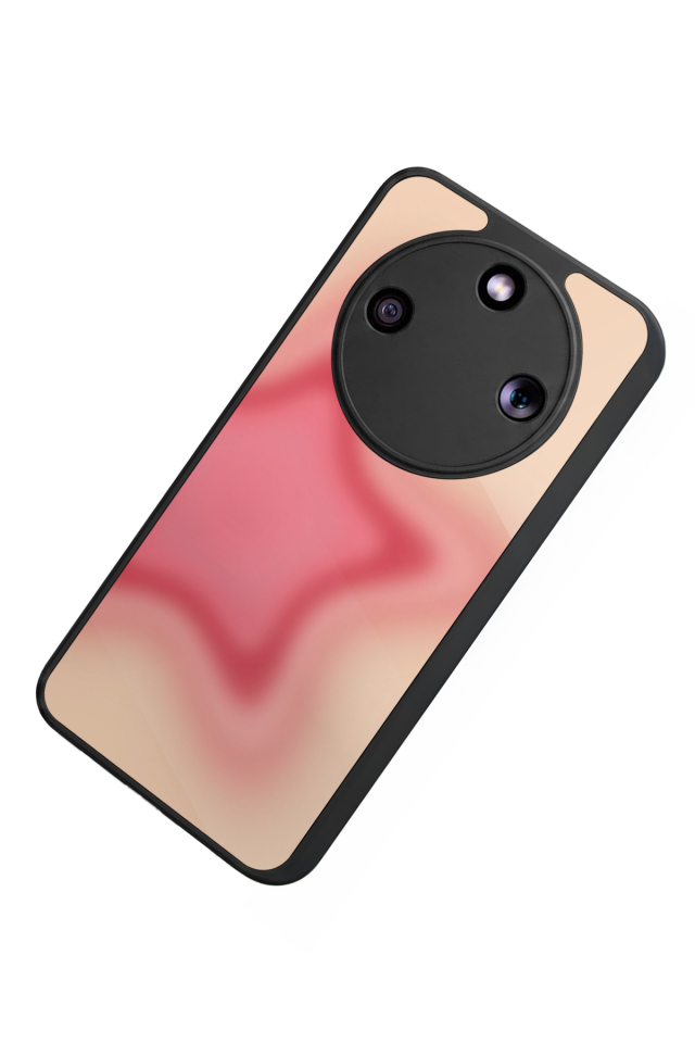Honor Magic 8 Lite Uyumlu Soft Degrade Tasarımlı Glossy Premium Kılıf