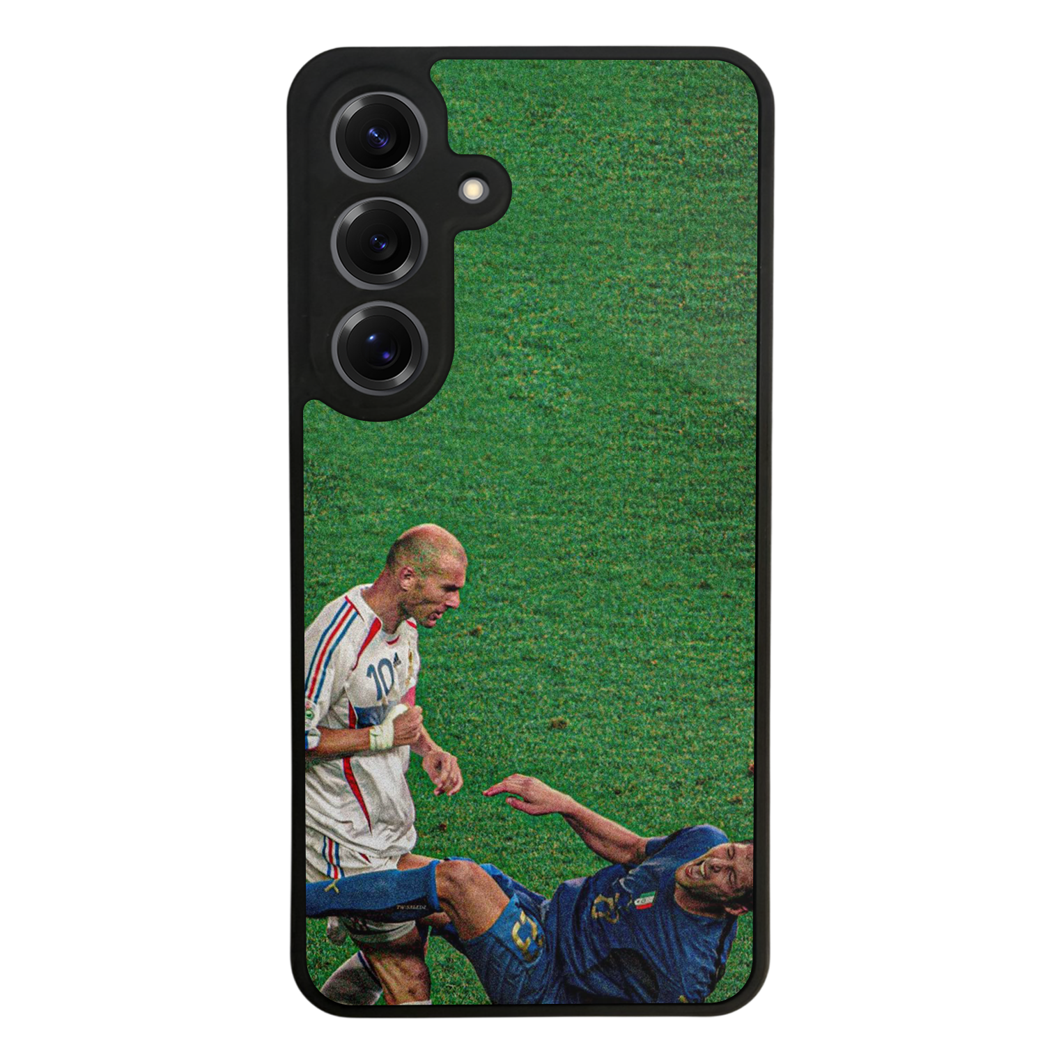 Samsung Galaxy S25 Uyumlu Zidane Tasarımlı Glossy Premium Kılıf