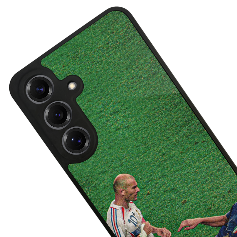 Samsung Galaxy S25 Uyumlu Zidane Tasarımlı Glossy Premium Kılıf