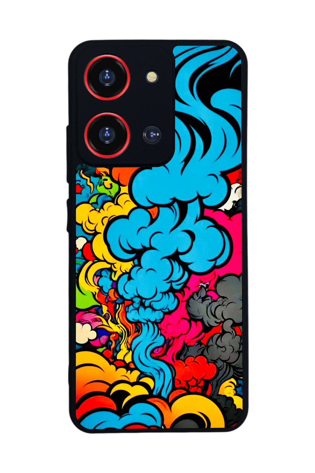 Reeder S19 Max Pro S 108MP Uyumlu Abstract Tasarımlı Glossy Premium Kılıf