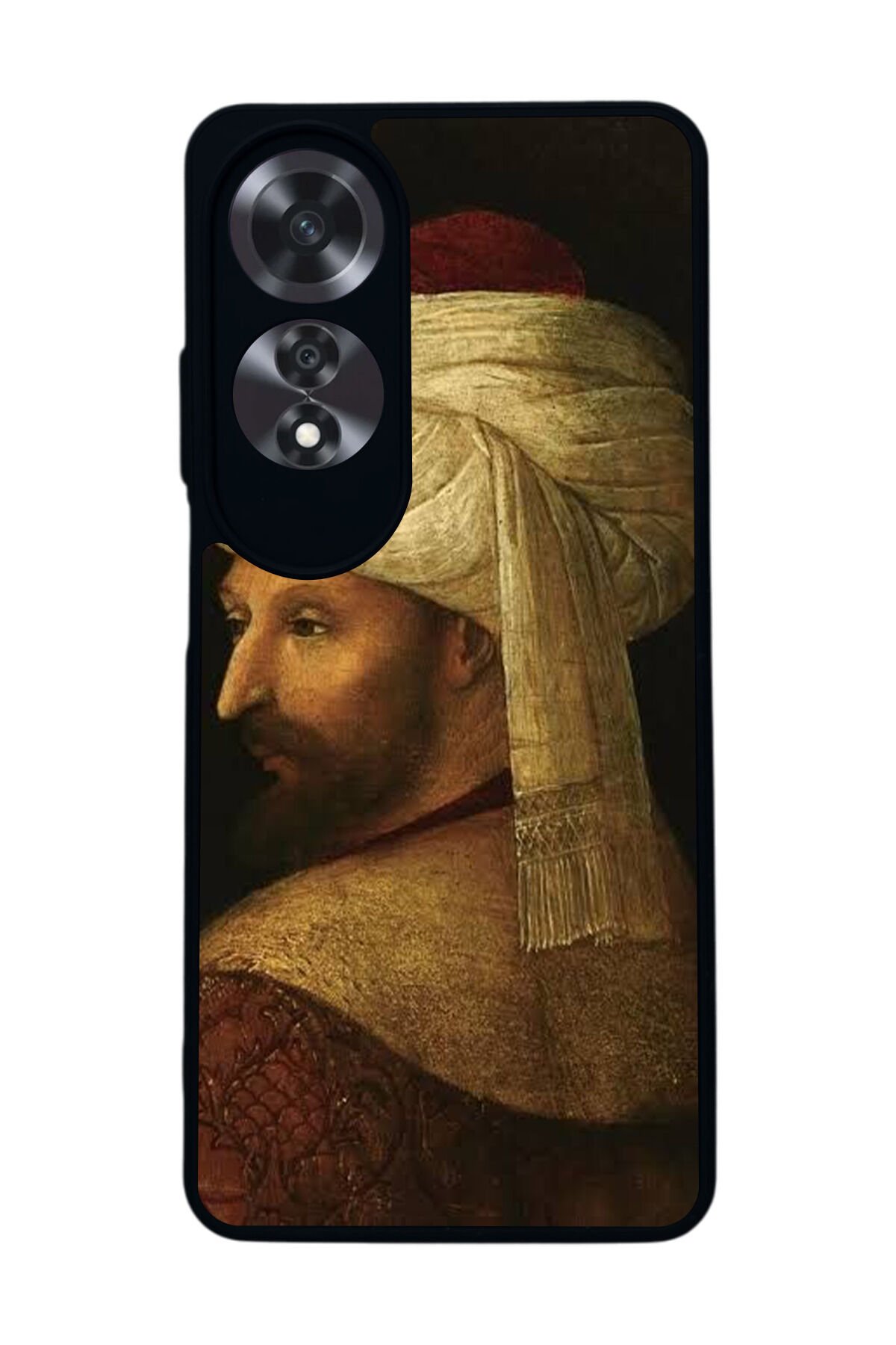 Oppo A60 Mat Siyah uyumlu Kılıf – Yumuşak Silikon, Koruyucu, Şok Emici Kapak