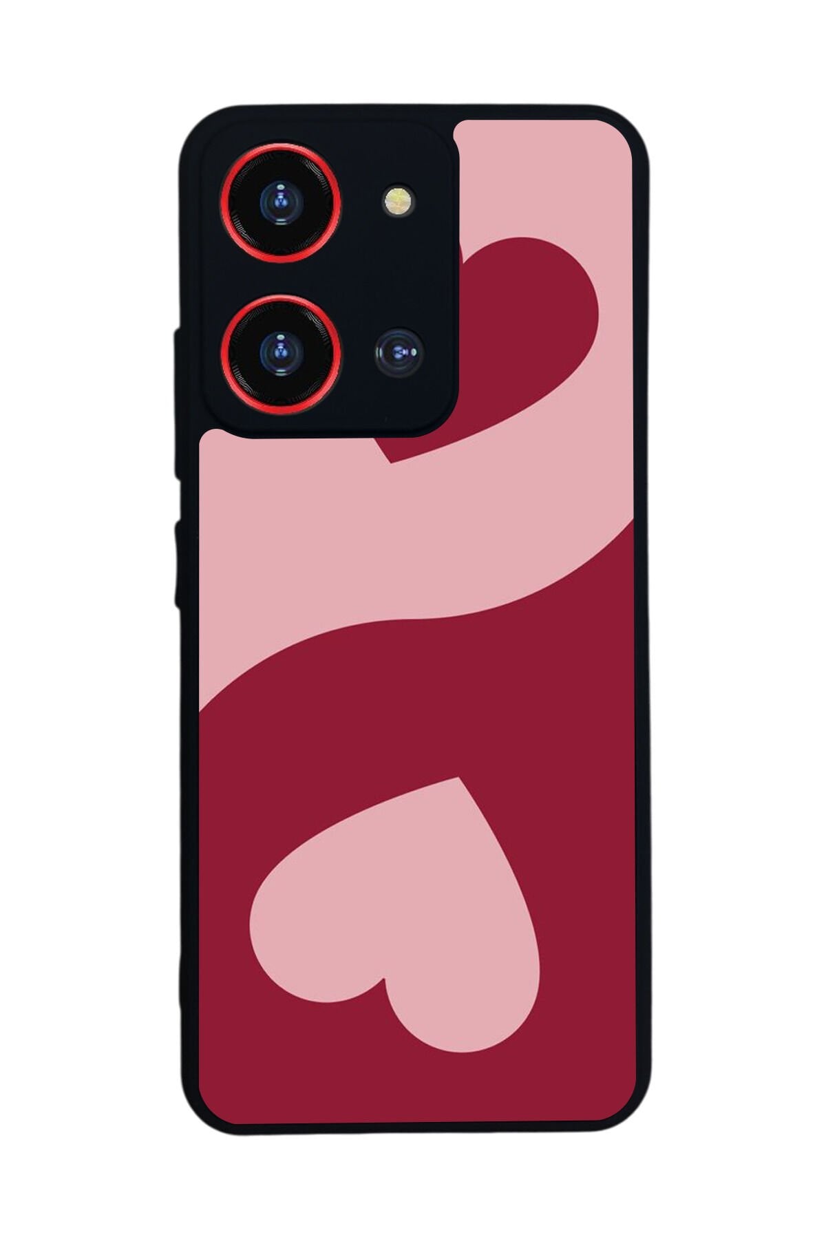 Reeder S19 Max Pro S ZOOM Uyumlu Kalp Love Tasarımlı Glossy Premium Kılıf