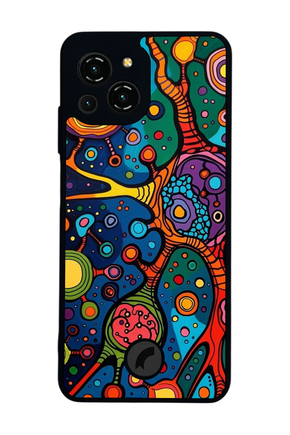 Reeder S23 Pro Max Uyumlu Abstract Tasarımlı Glossy Premium Kılıf