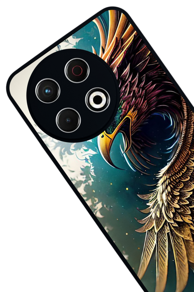 Tecno Spark 30 Pro Uyumlu Besiktas Tasarımlı Glossy Premium Kılıf