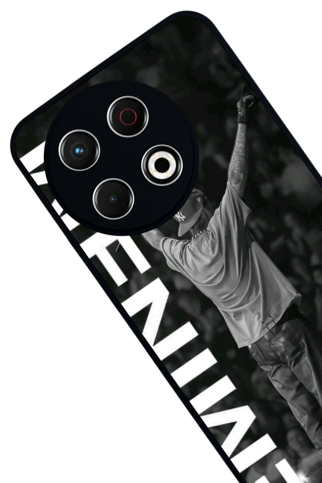 Tecno Spark 30 Pro Uyumlu Eminem Tasarımlı Glossy Premium Kılıf
