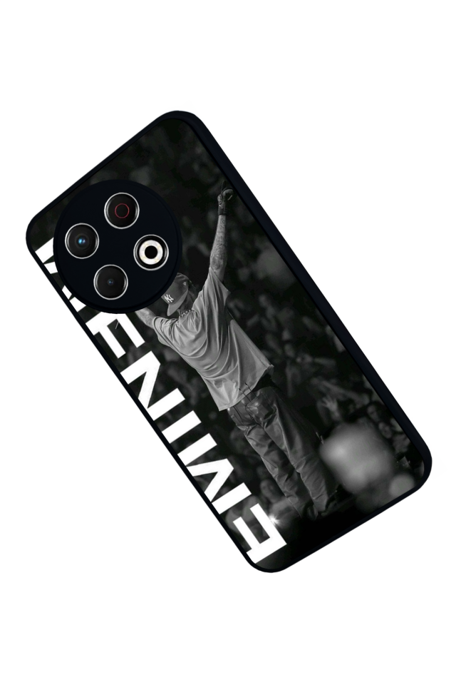 Tecno Spark 30 Pro Uyumlu Eminem Tasarımlı Glossy Premium Kılıf