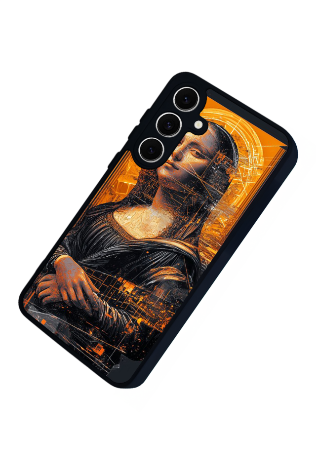 Samsung Galaxy S24 FE Uyumlu Monalisa Tasarımlı Glossy Premium Kılıf