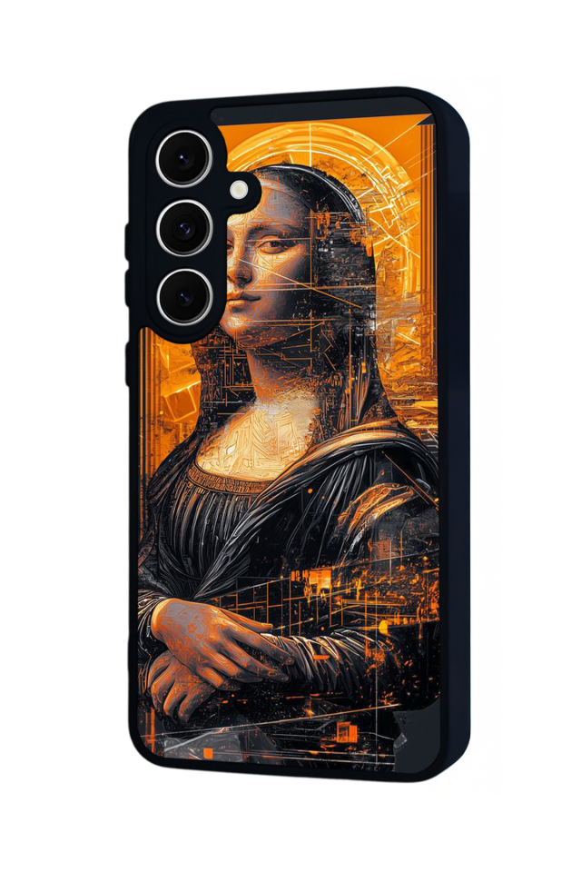 Samsung Galaxy S24 FE Uyumlu Monalisa Tasarımlı Glossy Premium Kılıf