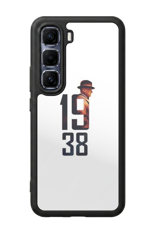 Infinix Hot 60 Pro Plus Uyumlu Mustafa Kemal Ataturk Tasarımlı Glossy Premium Kılıf