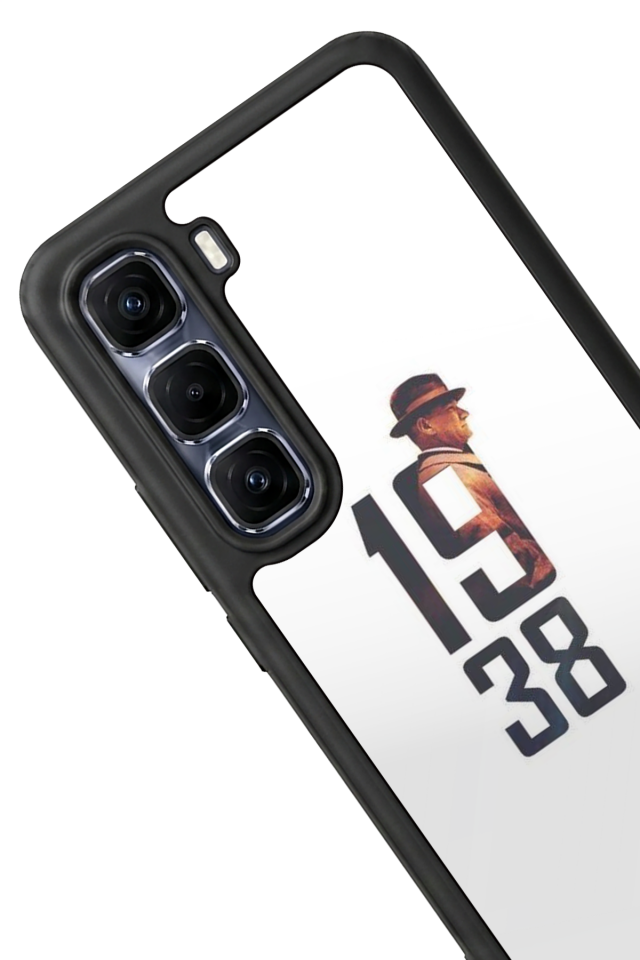 Infinix Hot 60 Pro Plus Uyumlu Mustafa Kemal Ataturk Tasarımlı Glossy Premium Kılıf