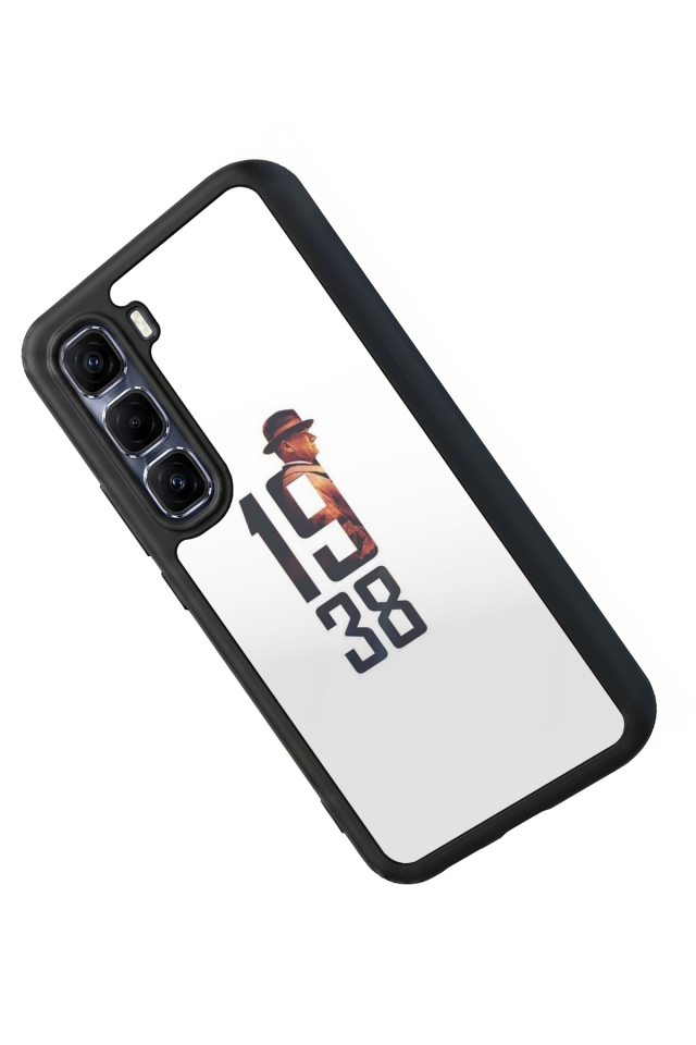 Infinix Hot 60 Pro Plus Uyumlu Mustafa Kemal Ataturk Tasarımlı Glossy Premium Kılıf