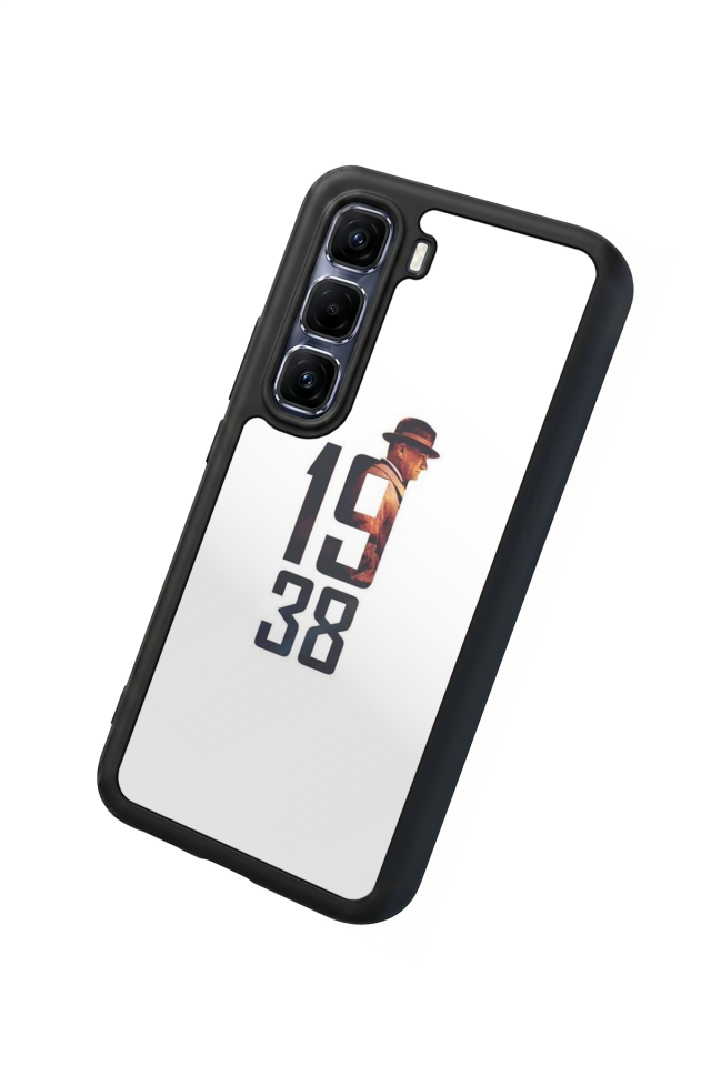 Infinix Hot 60 Pro Plus Uyumlu Mustafa Kemal Ataturk Tasarımlı Glossy Premium Kılıf