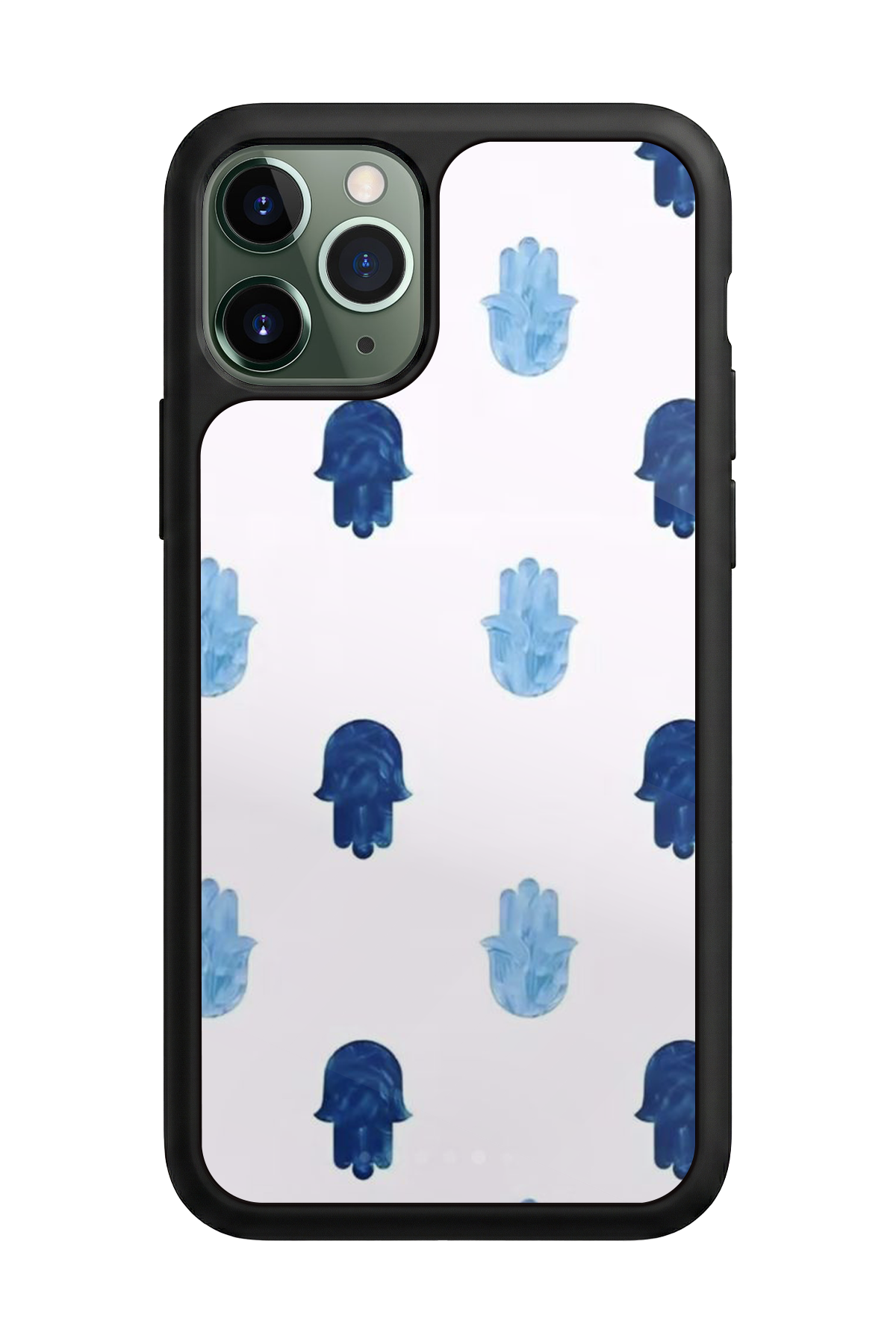 iPhone 11 Pro Max Uyumlu Nazar Tasarımlı Glossy Premium Kılıf