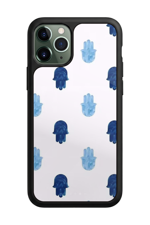 iPhone 11 Pro Max Uyumlu Nazar Tasarımlı Glossy Premium Kılıf