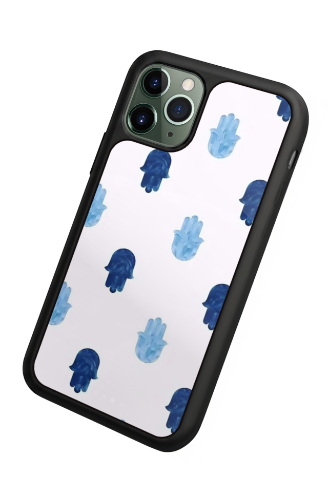 iPhone 11 Pro Max Uyumlu Nazar Tasarımlı Glossy Premium Kılıf