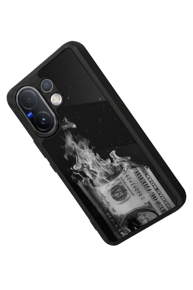 Vivo V60 Uyumlu Para Tasarımlı Glossy Premium Kılıf