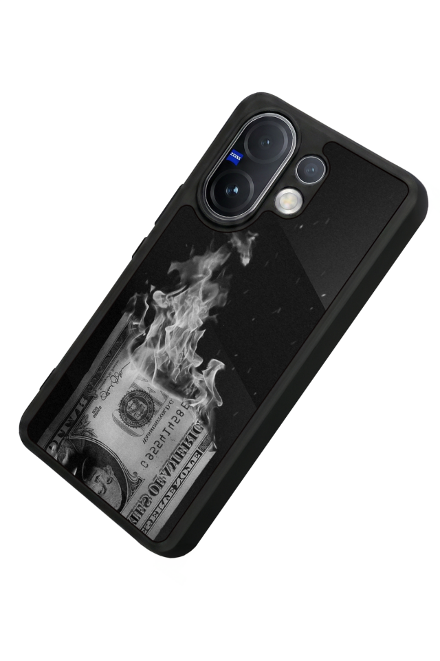 Vivo V60 Uyumlu Para Tasarımlı Glossy Premium Kılıf