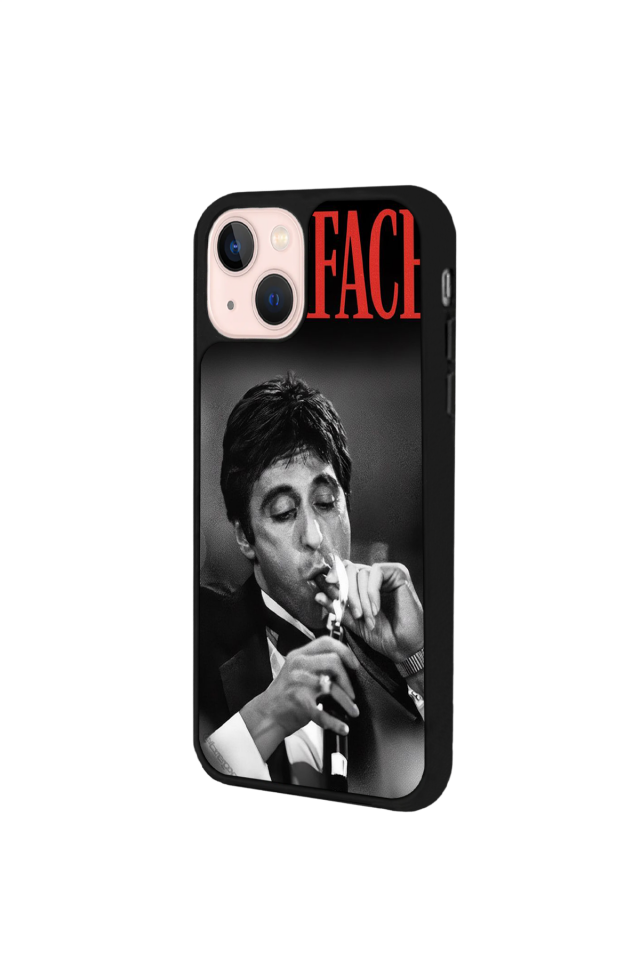 iPhone 13 Mini Uyumlu Scarface Tasarımlı Glossy Premium Kılıf