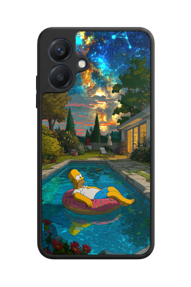 Samsung Galaxy A07 Uyumlu The Simpsons Tasarımlı Glossy Premium Kılıf