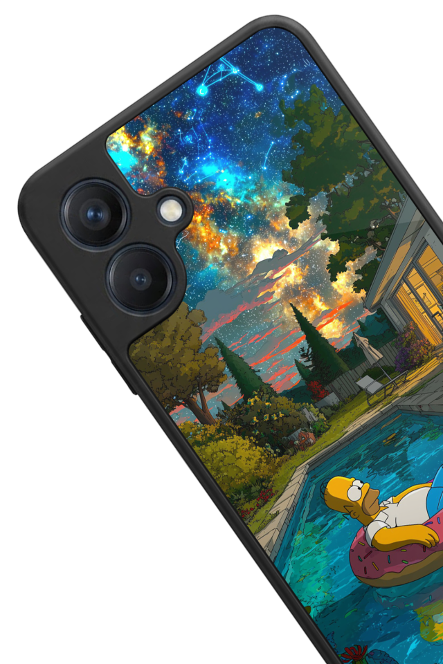 Samsung Galaxy A07 Uyumlu The Simpsons Tasarımlı Glossy Premium Kılıf