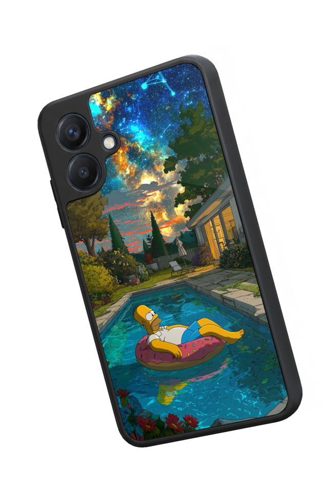 Samsung Galaxy A07 Uyumlu The Simpsons Tasarımlı Glossy Premium Kılıf